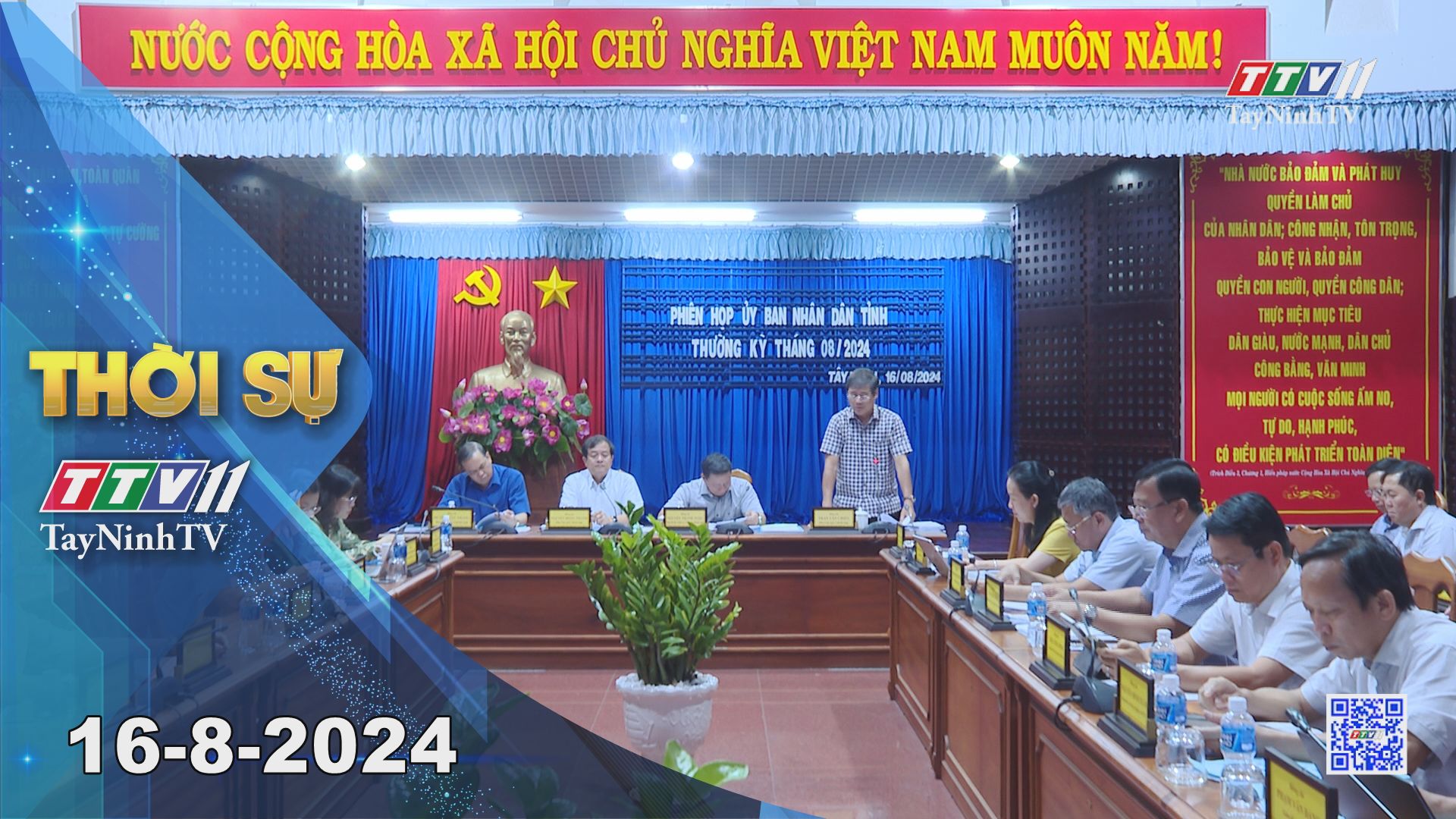 Thời sự Tây Ninh 16-8-2024 | Tin tức hôm nay | TayNinhTV